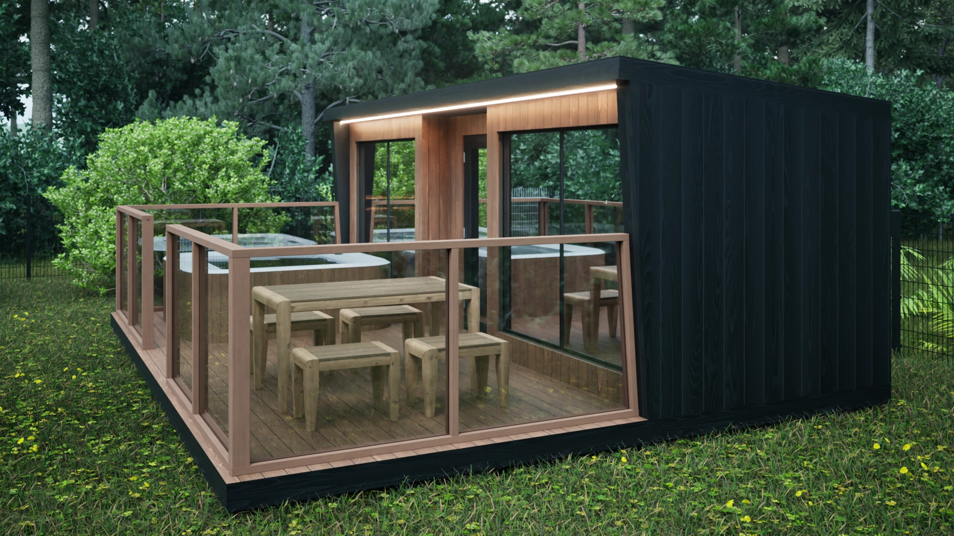 Sauna model L (garden spa) - Image 4