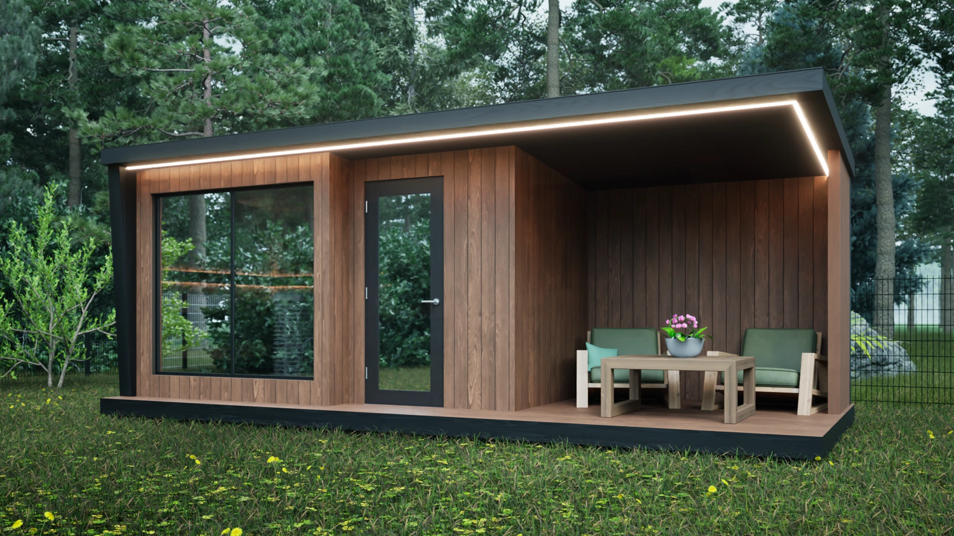 Sauna model L Terrace